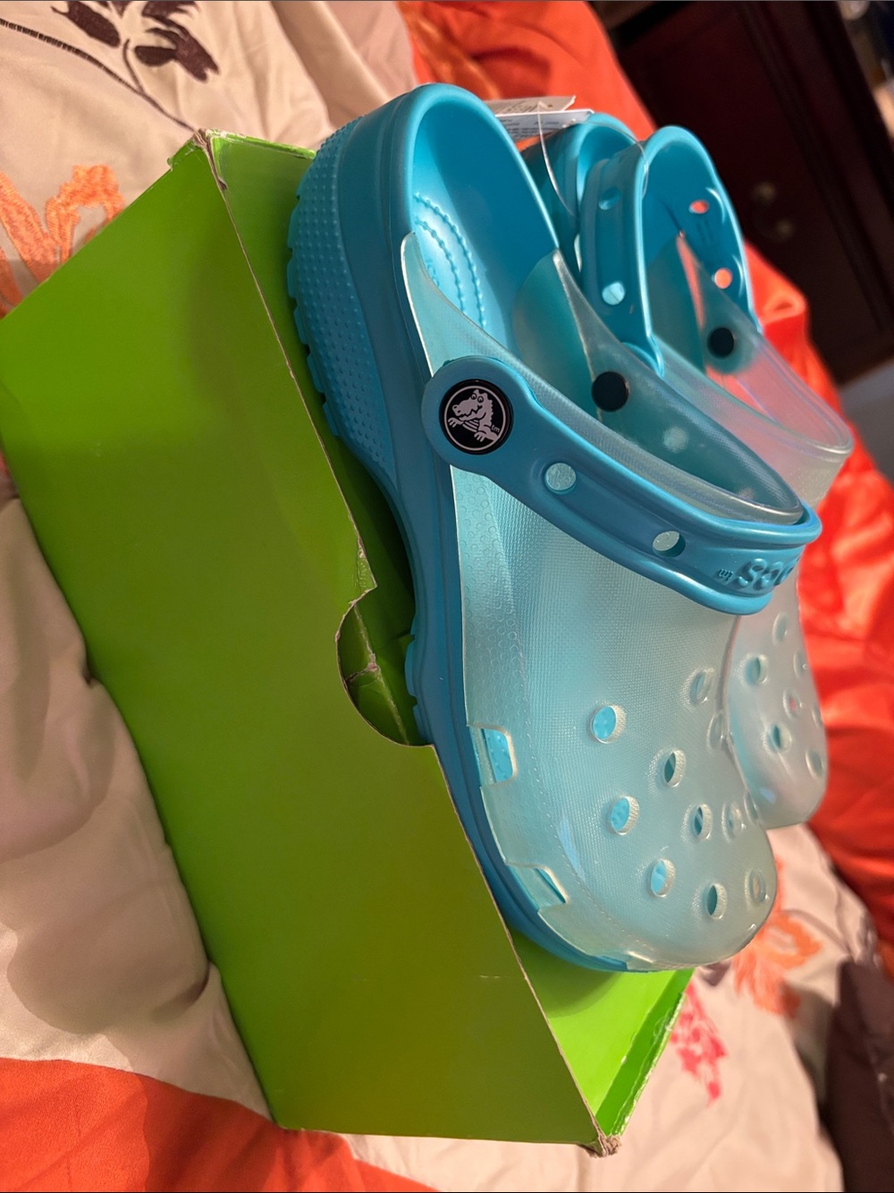 Crocs Classic Translucent Clog - Picture 2 of 6